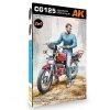AK Interactive AK35027 CG125 JAPANESE MOTORCYCLE 1/35
